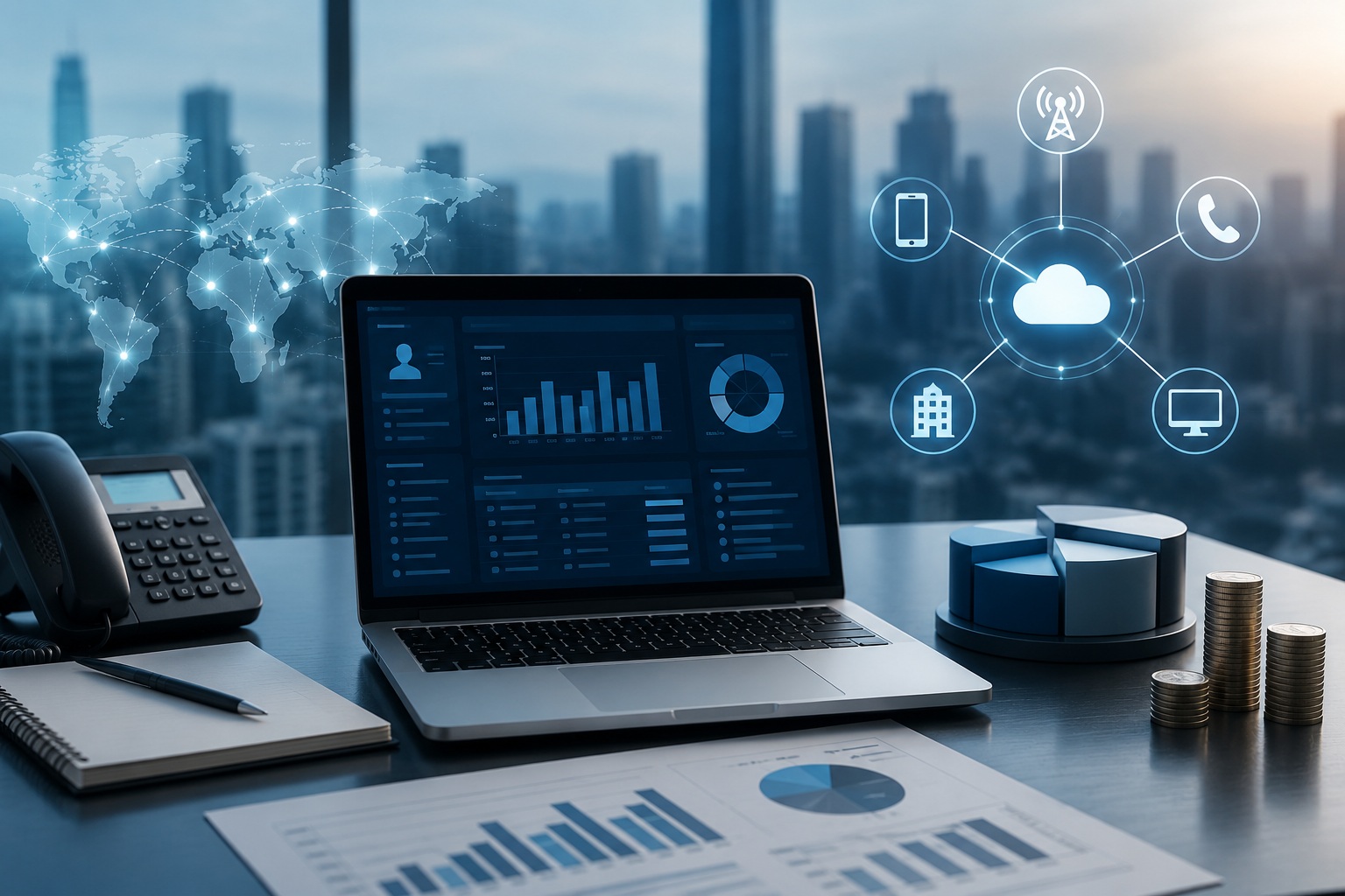 Carrier Portal Management, MACD Requests, Bill Consolidation, and Cost Allocation