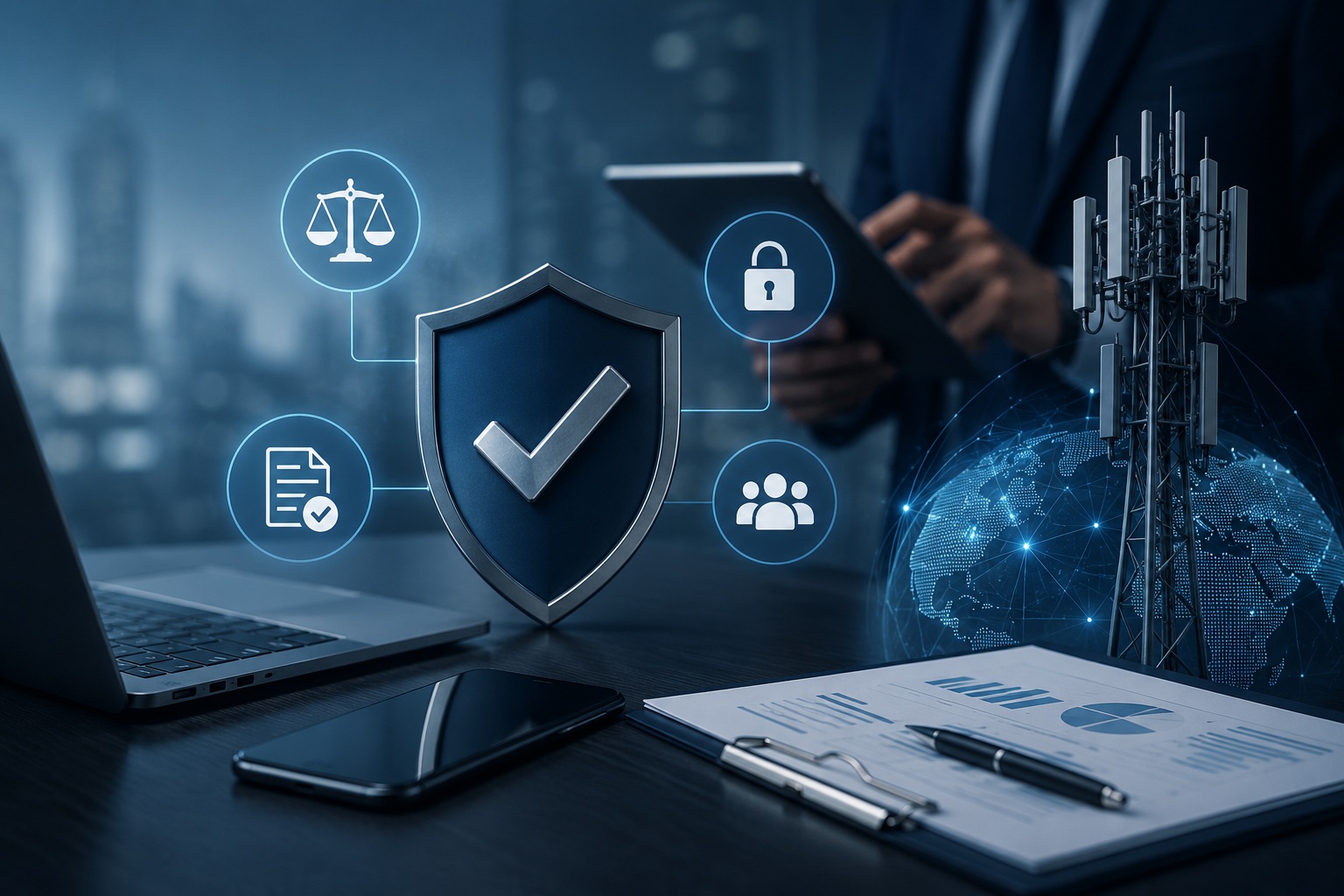 Wireless Compliance, Policy Enforcement, and Account Governance for Regulated Industries