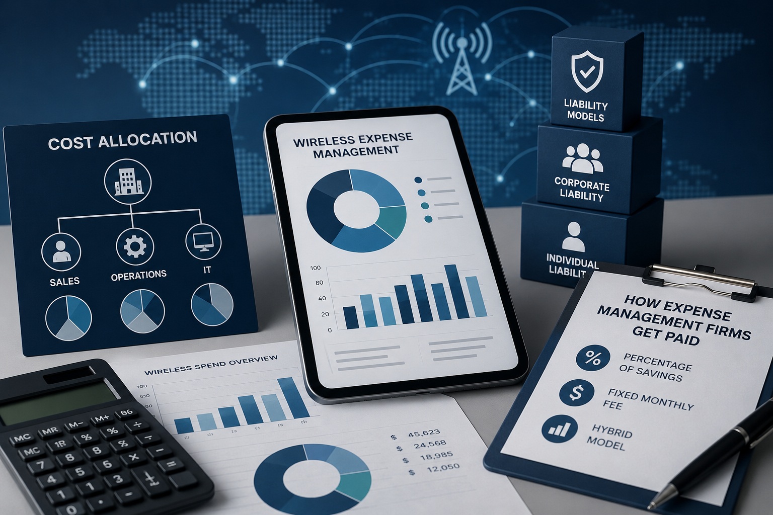 Wireless Cost Allocation, Liability Models, and How Expense Management Firms Get Paid