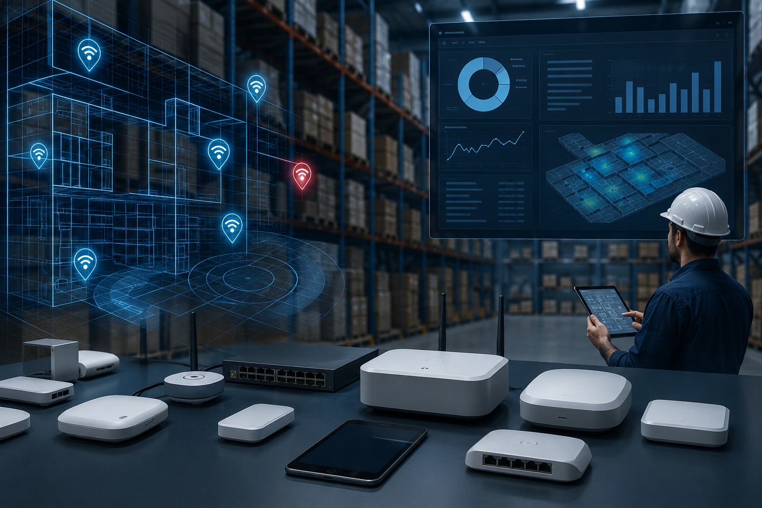Wireless Inventory Management: Tracking Devices, Finding Ghost Lines, and Usage Analysis