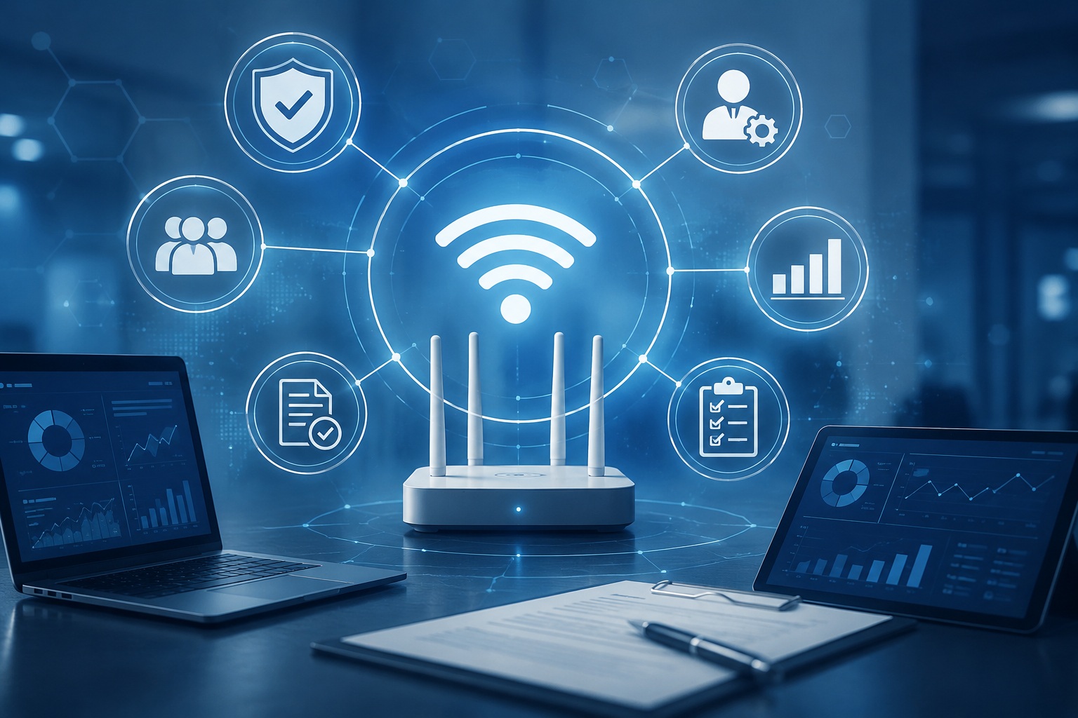 Wireless Policy Design, Usage Monitoring, and Administrative Efficiency