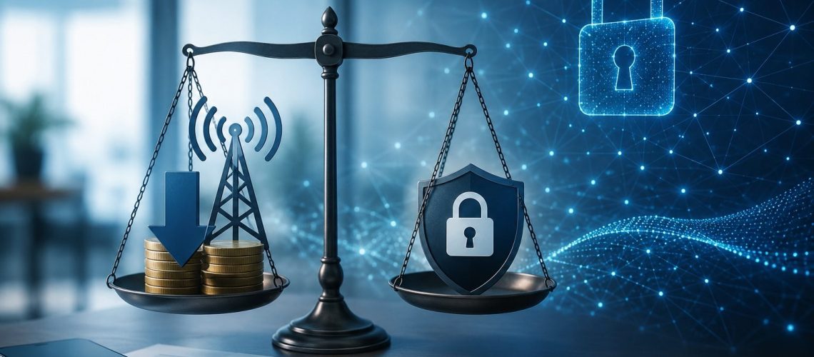 Is Wireless Cost Reduction Too Good to Be True? Objections, Proof, and Data Security